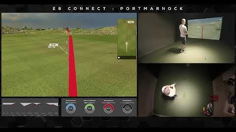 Portmarnock Golf Links with E6 CONNECT - TruGolf Launch Monitor