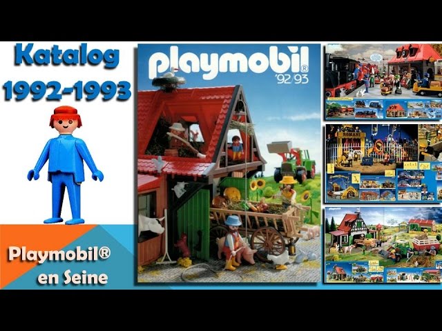 Ounce Kruipen samenvoegen Playmobil - Catalogue 1992 1993 - YouTube