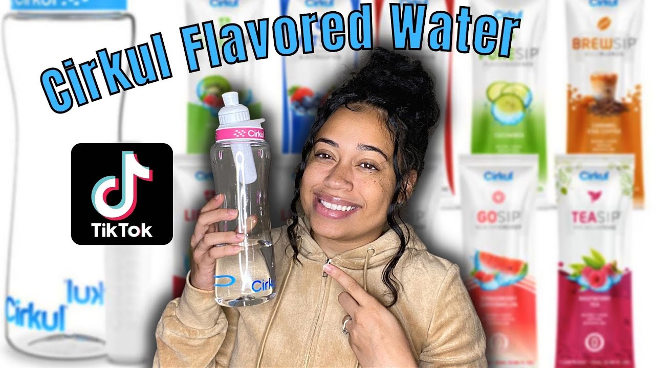 VIRAL TIKTOK CIRKUL WATER BOTTLE REVIEW, 0 Calories, 0 Sugar