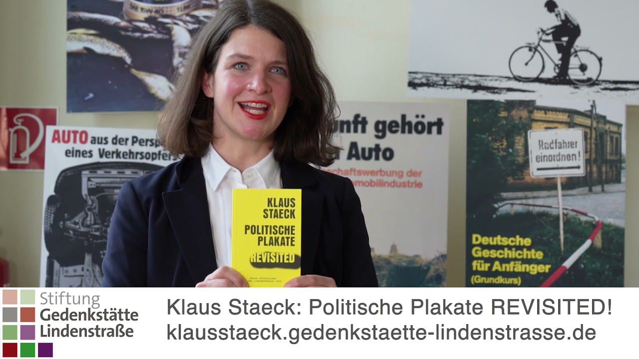 Klaus Staeck: Politische Plakate REVISITED! - Teaser, Gedenkstätte Lindenstraße, Potsdam,