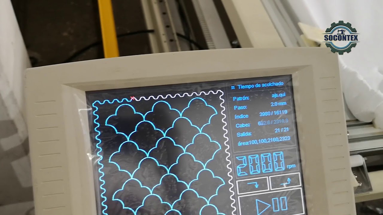 Maquina para hacer acolchados