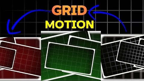 Free Grid motions background #edit 