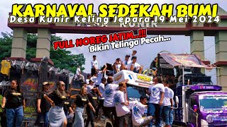 KARNAVAL SEDEKAH BUMI DESA KUNIR JEPARA | FULL SOUND HOREG JATIM