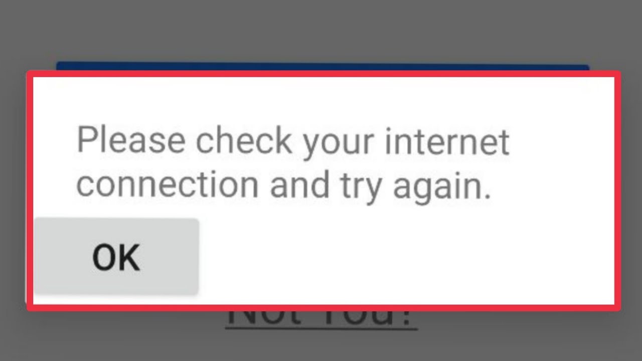 Facebook Business Suite App Fix Please check your internet connection ...