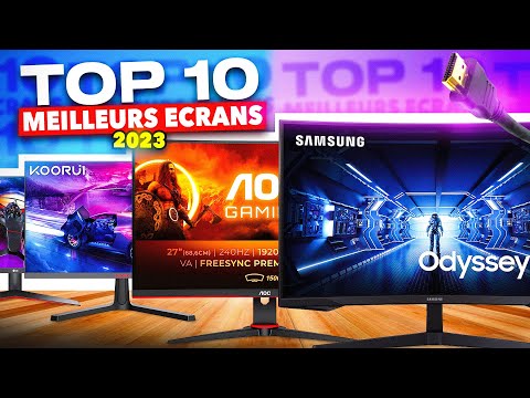 TOP 10 : MEILLEURS ECRANS GAMER 2023 (PC & Console) 