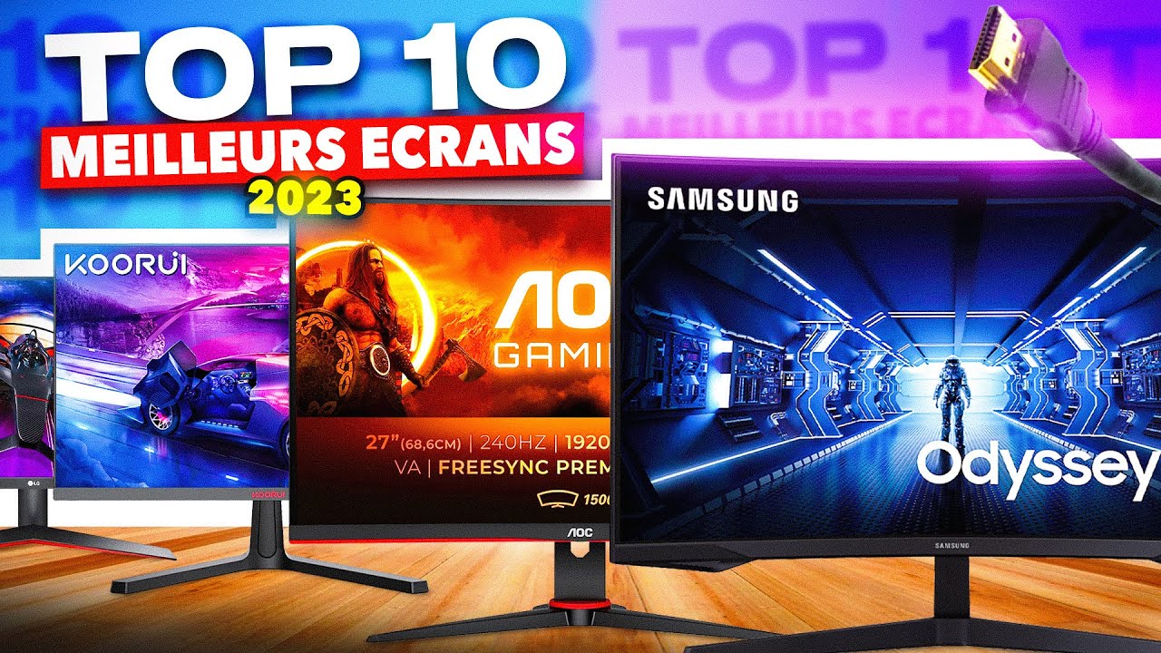 Ecran PC Gamer  Comparatif et Meilleurs Modèles 2023