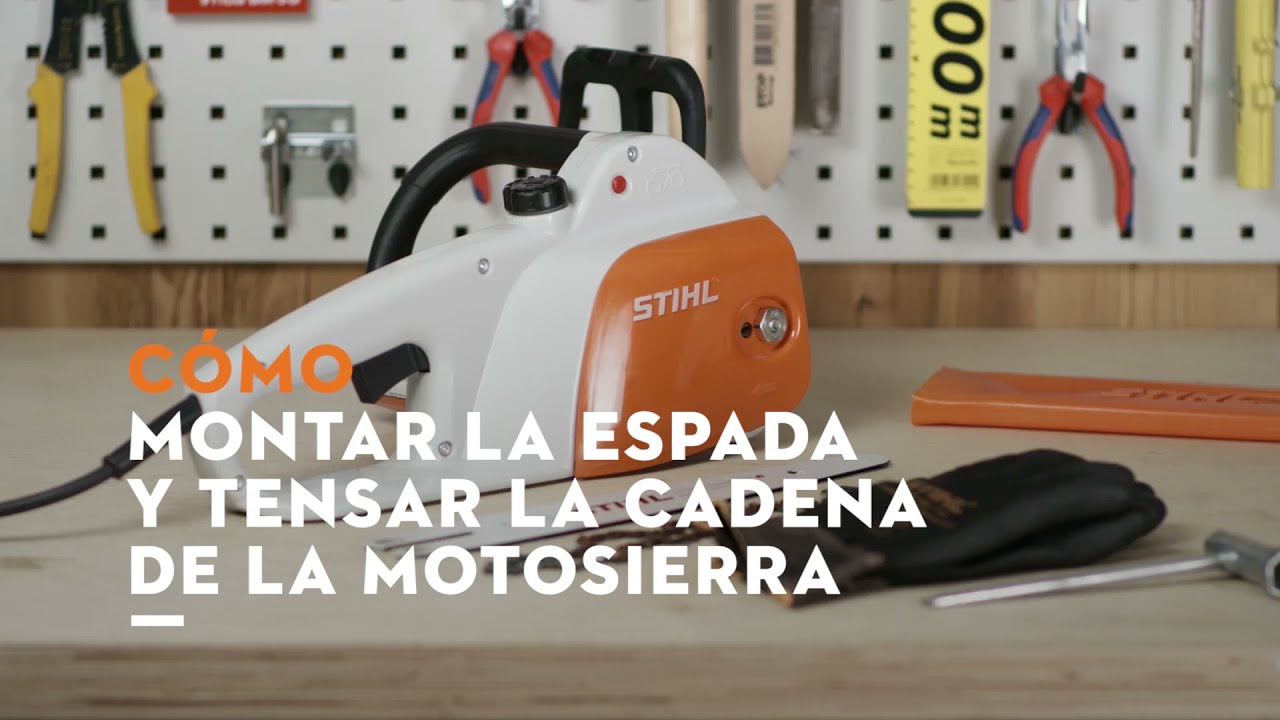 MOTOSIERRA ELECTRICA STIHL MSE 170 C TUTORIAL UNBOXING Y REVIEW CON SISTEMA  COMFORT DE TENSADO FACIL 