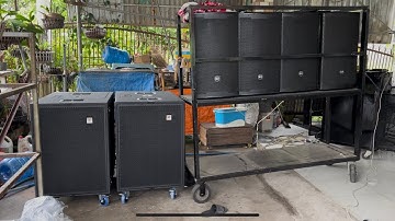 Nâng cấp loa sub 60 & Main đẩy 4 kênh RuBy cho khách Củ Chi