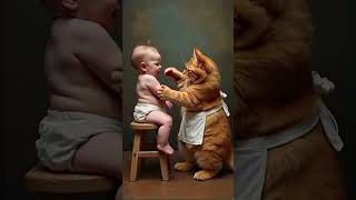 Orange cat #ai #cats #orangecat