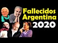 Principales Figuras de Argentina Fallecidas en el 2020. (Con índice en la descripción del vídeo)