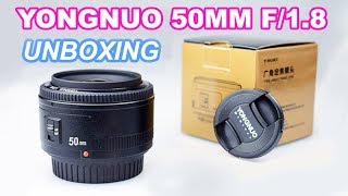 Yongnuo 50mm f/1.8 Unboxing and image samples with canon 77D