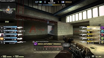 CS:GO 3DMAX V NiP Nuke ASUS ROG Winter 2015