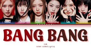 IVE - BANG BANG (Color Coded Lyrics Han/Rom/Français/Eng)
Tous droits administrés par STARSHIP Entertainment
Regardez en HD
• Artiste: IVE
• Chanson♫: BANG BANG
• Album: REVIVE+
• Date de réalisation: 23.02.2026
• Membres: Gaeul, Yujin, Rei, Wonyoung, Liz & Leeseo
• Ma bias: Liz
Nhésitez pas à demander des chansons/albums
Mon insta: @parkaemi_ytb IVE - BANG BANG (Color Coded Lyrics Han/Rom/Français/Eng)