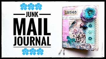 Junk Mail Journal - Easy Method Sewing Signature