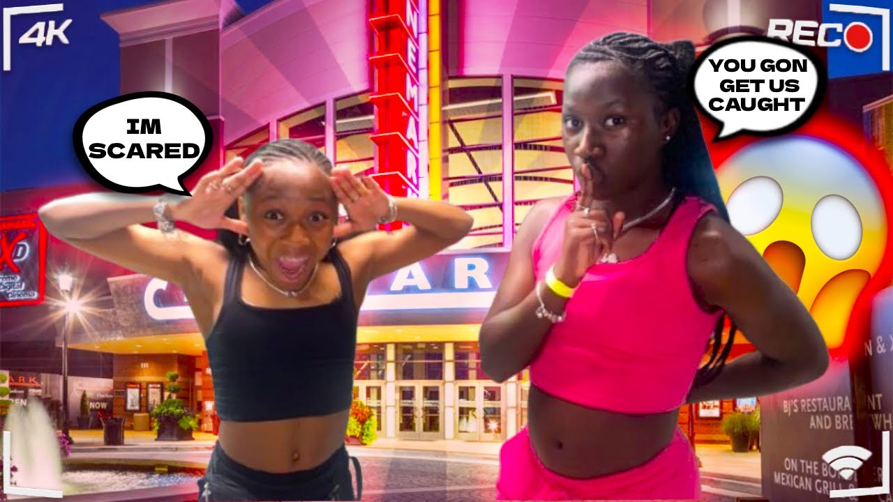 OMG, I'm Terrified!" | Jayde and Nahla's Movie HOP Disaster 😂🍿 | Comedic Skit @Imbadkidjayde_