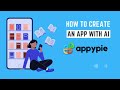 How to create an app with ai