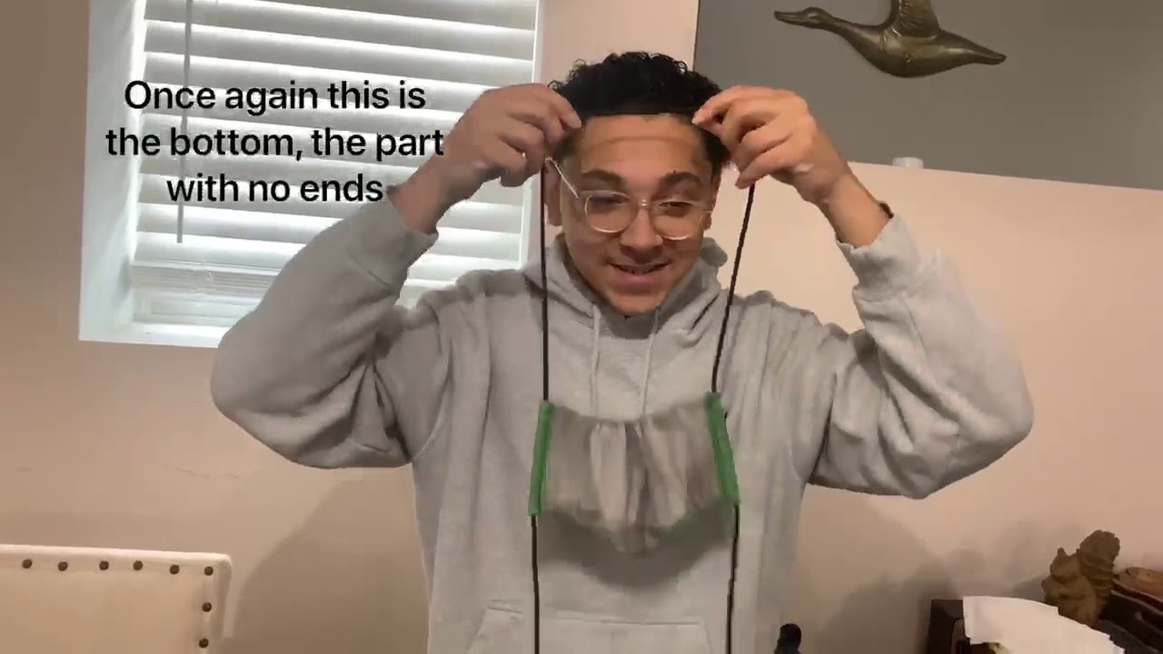 How to properly wear your face mask - YouTube