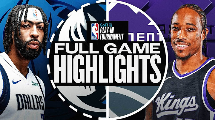 MAVERICKS at KINGS | #SoFiPlayIn | FULL GAME HIGHLIGHTS | April 16, 2025