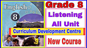 Grade-8 // English Listening // New Course //