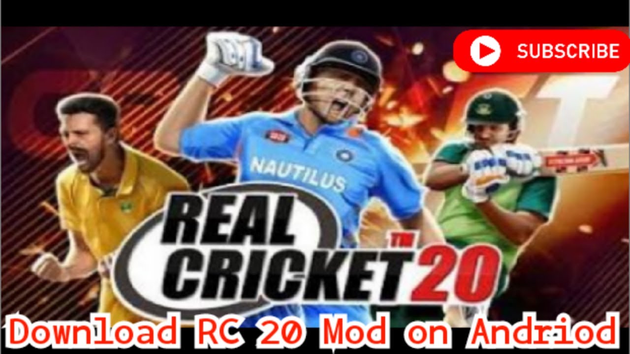 Download Real Cricket 20 Mod RC 20 Mod STar GaMeR