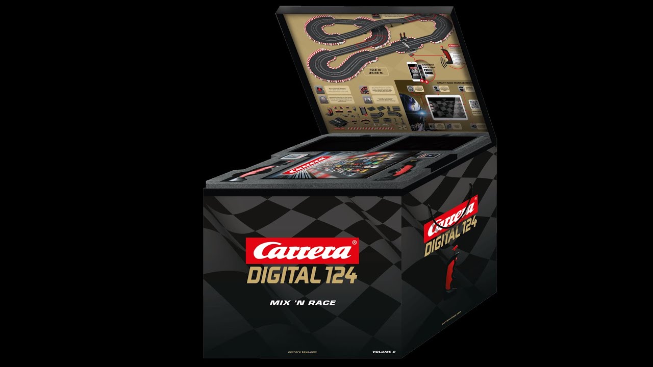 Carrera Digital 124 * Mix'n Race  Startpackung *Vorstellung* - YouTube