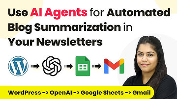 How to Use AI Agents for Automated Blog Summarization in Your Newsletters