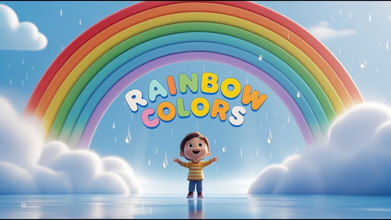 Rainbow Colors for Kids – Sing, Dance & Learn with This Happy Song! 🎵 ...