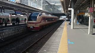 E653系K70編成水戸偕楽園川越号勝田駅入線