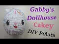 Gabby's Dollhouse Cakey Piñata. DIY Piñata