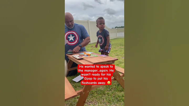 Just another day in the life of Mars & his Gpop. #grandparents #grandfather #toddler #conversations