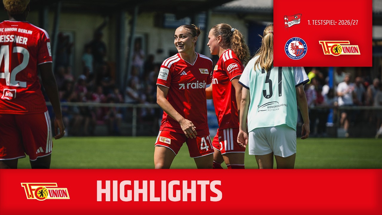 "Wir haben tolle Tore gesehen" | Highlights #TURFCU | 1. FC Union Berlin