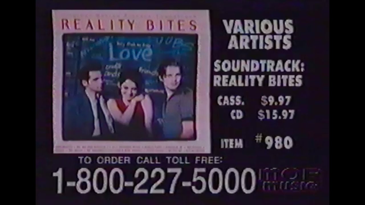 Reality Bites Soundtrack – MOR Music TV Commercial & Extended Music ...