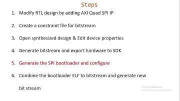 AC701(Xilinx Artix 7 평가 보드)에서 SPI 플래시로 부팅하기 위한 MicroBlaze용 부트로더 생성