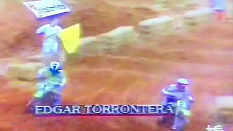 EDGAR TORRONTERAS (primera carrera de SX supercros...