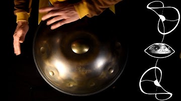 Handpan - D/A Phrygian 15 - Shellopan by Matthieu