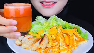 ASMR HEALTHY FOOD EATING - Healthy Salad Eating Sound Mukbang 먹방 | PAN-ASMR Ep5