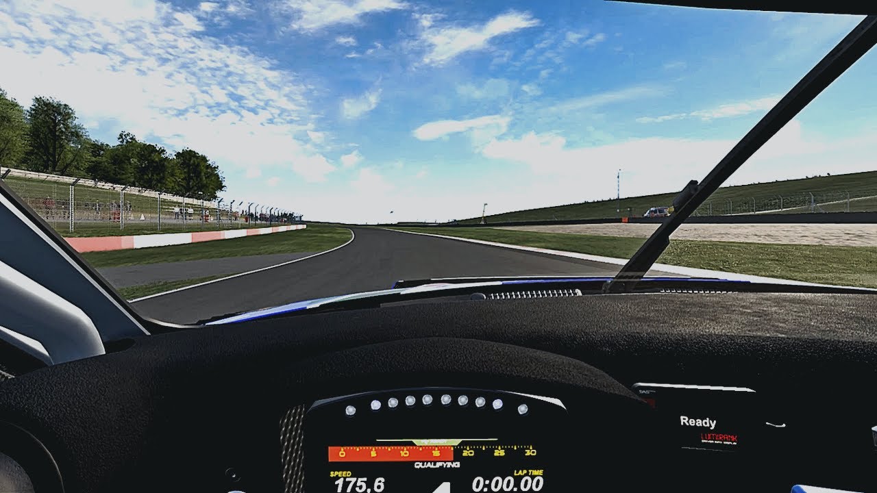 Assetto Corsa Competizione Just Donington Park One Test Lap On Nissan
