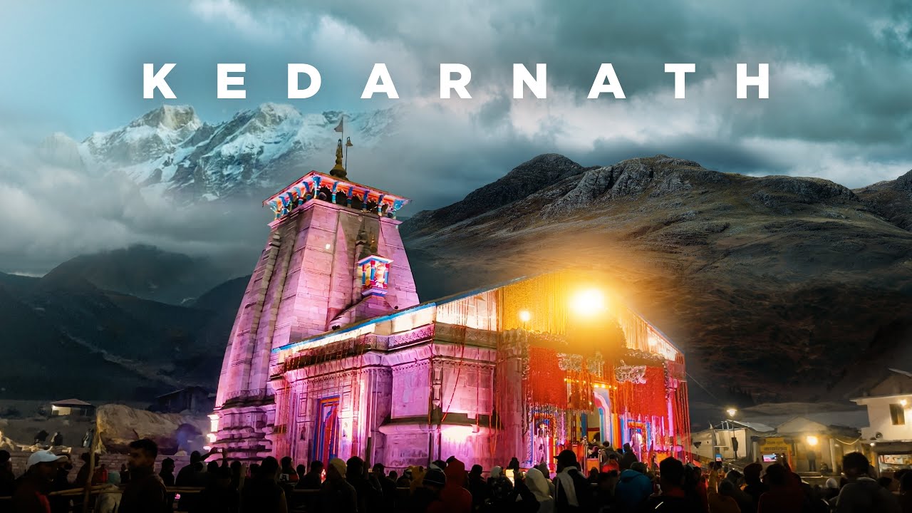 Kedarnath   Indias Most Popular Pilgrimage  From Drones Eye