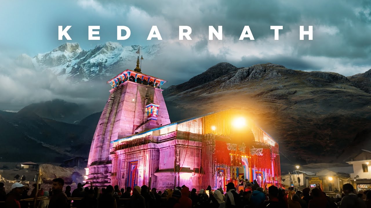 ⁣Kedarnath - India's Most Popular Pilgrimage | From Drone’s Eye