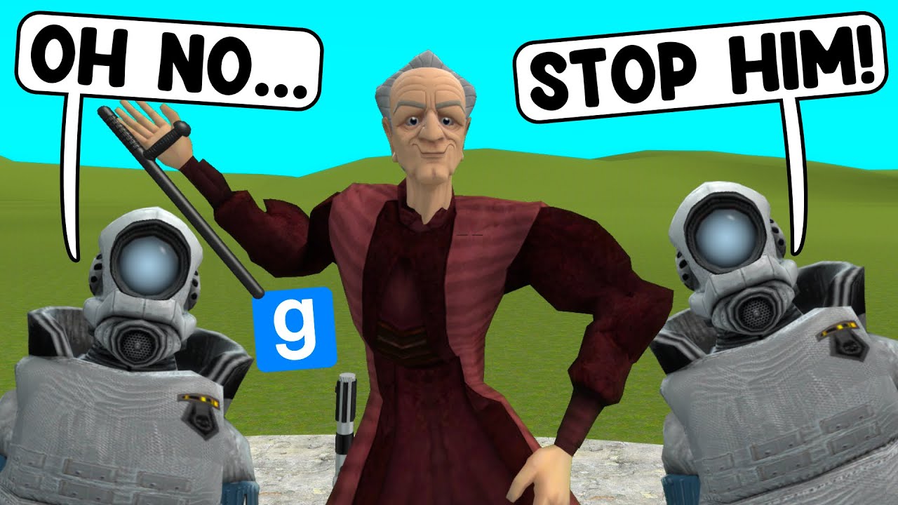 Владелец сервера сожалеет, что отдал мне Палпатина — Gmod Star Wars RP
