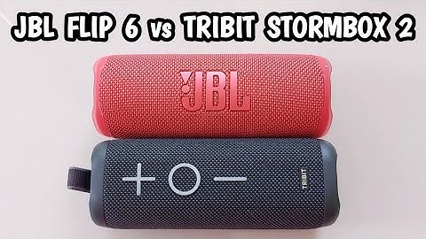JBL FLIP 6 vs TRIBIT STORMBOX 2 BASS TEST