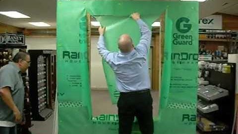 How to Cut in a Window with House Wrap