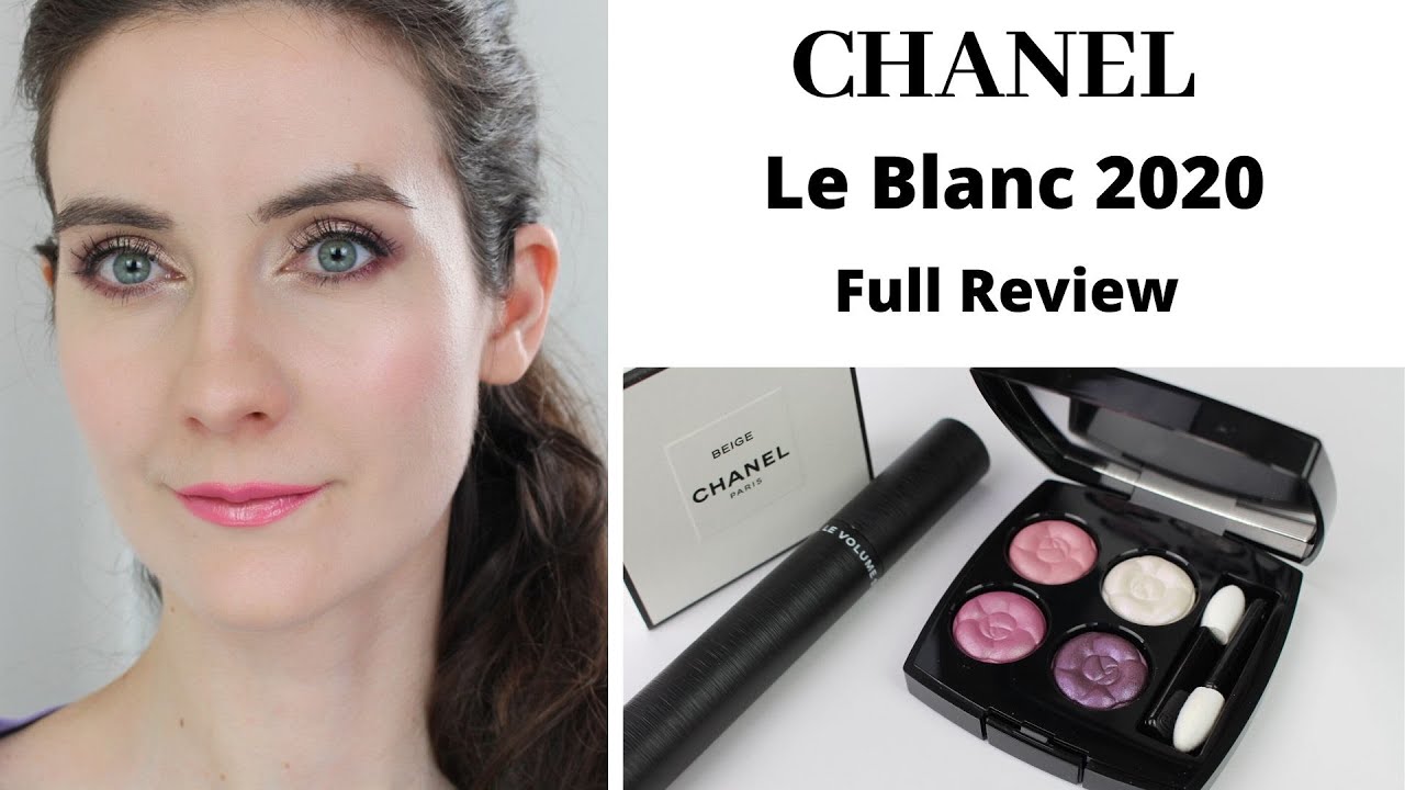 CHANEL LE BLANC 2020  La Fleur et L'Eau Makeup Collection