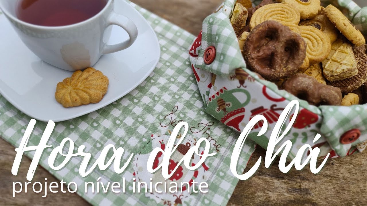 PARA QUEM ESTÁ INICIANDO NA COSTURA CRIATIVA | Cestinha + Mug Rug ::: Fernanda Leal - By Fê Atelier