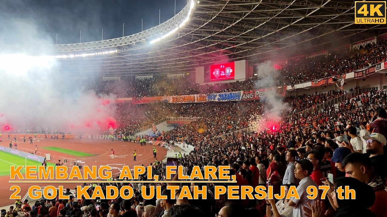 PERSIJA JAKARTA 2 - 0 PSIM YOGYAKARTA❗KADO TERINDAH ULTAH PERSIJA KE 97 ❗⚽ GBK STADIUM
