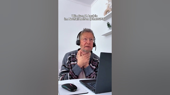 Wie Gen Z Azubis im Notfall helfen (ChatGPT) #büro #homeoffice #wfh #remotework #humor #satire