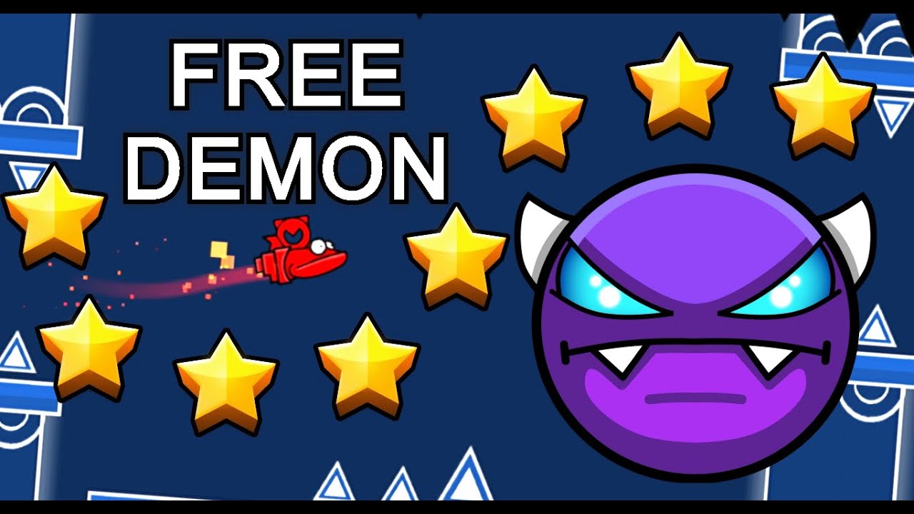 The easiest demon of geometry dash (Free easy demon) - YouTube