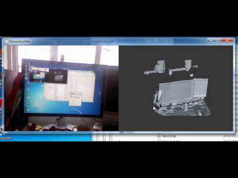 Kinect Reconstruction Experiment
