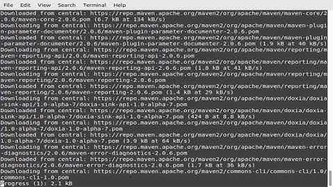 Programming {{ java maven }} sieve segment cli