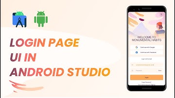 Login Page in Android Studio | Speed Code XML | Android UI